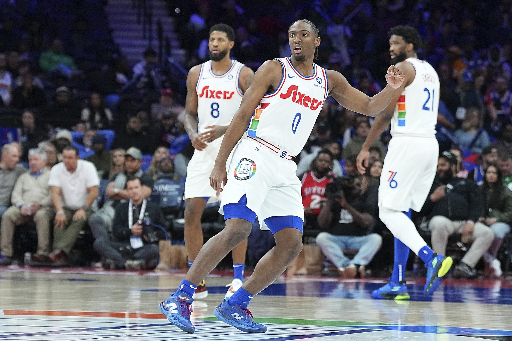 开yun体育平台官网入口登录-记者：恩比德赛季首次扣篮 若健康开启季后赛 76人在东部不可忽视